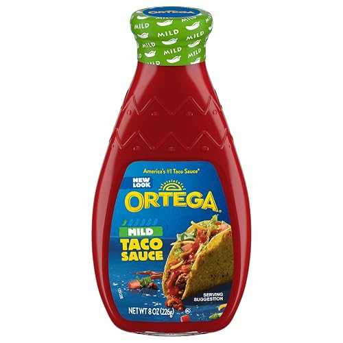 Ortega Original Taco Sauce, Mild, 8 Ounce