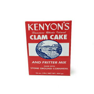 KENYON CORN MEAL COMPANY ミックスクラムケーキとフリッター、16 オンス KENYON CORN MEAL COMPANY Mix Clam Cake And Fritter, 16 Ounce