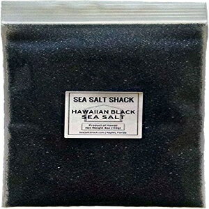 シーソルトシャック| ハワイアンブラックシーソルト4オンス Sea Salt Shack | Hawaiian Black Sea Salt 4oz