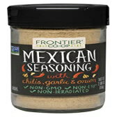 1 フロンティアシーズニングブレンド無塩メキシカンシーズニング 2オンスボトル 1, Frontier Seasoning Blends Salt-free Mexican Seasoning, 2-Ounce Bottle