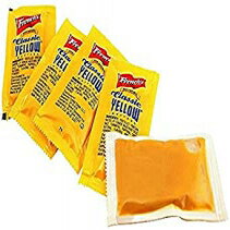 フレンチマスタードパケット - 5.5g/100カラット。パケット French's Mustard Packets - 5.5g/100 ct. Packets