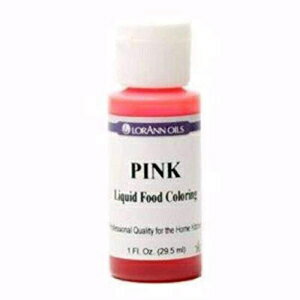 LorAnn ピンク液体食品着色料、4 オンス LorAnn Pink Liquid Food Coloring, 4 Ounce