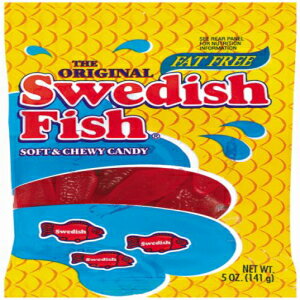 XEF[f̋ԋ̏_炩Ď̂LfB[A5IX̃obOi12j Swedish Fish Red Fish Soft & Chewy Candy, 5-Ounce Bags (Pack of 12)