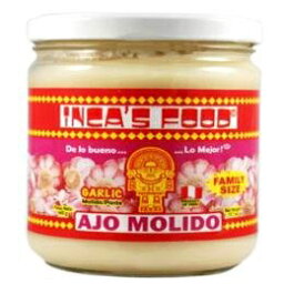 Inca´s Food - アホ モリド 7.5 オンス - ペルー産 Inca´s Food - Ajo Molido 7.5 oz - Product of Peru