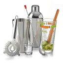 Libbey Mixologist 9ピースカクテルセット Libbey Mixologist 9-Piece Cocktail Set