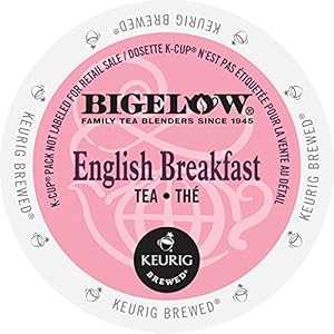 Bigelow K-Cup for Keurig Brewers、イングリッシュ ブレックファスト ティー、24 カウント (4 個パッ..