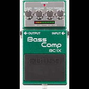 BOSS ベースコンプレッサー ギターペダル (BC-1X) BOSS Bass Compressor Guitar Pedal (BC-1X)
