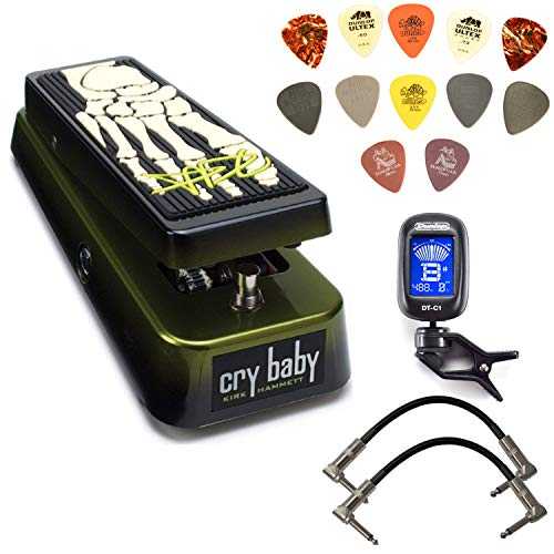 MXR Dunlop KH95 Kirk Hammett Signature Cry Baby Wah Pedal Bundle with ...