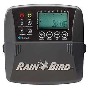 Rain Bird ST8I-2.0 Smart Indoor WiFi Sprinkler/Irrigation System Timer/Controller, WaterSense Certified, 8-Zone/Station, Compatible with Amazon Alexa (2.0 replaces Obsolete ST8I-WIFI)