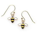 Bee イヤリング レディース ガールズ 上品な 14K ゴールドフィルド ワイヤー Darlene's Gift Shop Bee Earrings for ...