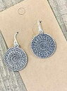 メダリオン スターリング シルバー ドロップ イヤリング ジュエリー Sundance Dreams Designs Medallion Sterling Silver Drop Earrings Jewelry(4)