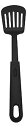 Hudson & Lane Slotted Nylon Spatula/Turner, Black