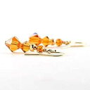 ロングトパーズクリスタルイヤリング(ゴールド) Simple Graces Jewelry Long Topaz Crystal Earrings with Gold(4)