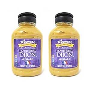 ウェグマンズ トラディショナル ディジョン マスタード (2 パック、合計 20.2 オンス) Wegmans Tradional Dijon Mustard (2 Pack, Total of 20.2oz)