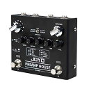 JOYO プリアンプ ハウス デュアル チャンネル プリアンプ シミュレーター キャビネット シミュレーション エフェクト ペダル機能 エレキギター用クリーンおよびディストーション チャンネル (R-15) JOYO PreAmp House Dual Channel Preamp Simulator