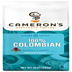 キャメロンのコーヒー焙煎挽いたコーヒーバッグ、100％コロンビア、10オンス Cameron's Coffee Roasted Ground Coffee Bag, 100% Colombian, 10 Ounce