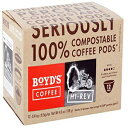 Boyd's Coffee Hi-Rev ~fBA_[N[XgVOT[u|bh (36 ) Boyd's Coffee Hi-Rev Medium-Dark roast single serve pods (36 Count)