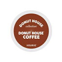 ドーナツハウスコレクション、ドーナツハウスコーヒー、シングルサーブキューリグKカップポッド、ライトロースト、120個（24ポッド入り5箱） Donut House Collection, Donut House Coffee, Single-Serve Keurig K-Cup Pods, Light Roast, 120 Count (5