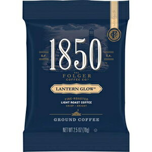 1850ランタングローグラウンドコーヒー、フラクションパック、ライトロースト、2.5オンス、24カウント 1850 Lantern Glow Ground Coffee, Fraction Pack, Light Roast, 2.5 oz, 24 Count