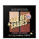 楽天Glomarketソープ&グローリー エース オブ シェード アイシャドウ クワッド フィール ザ ヒート、1パック Soap & Glory Ace of Shades Eye Shadow Quad Feel the Heat, pack of 1