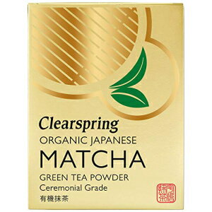 Clearspring - 日本製有機抹茶緑茶パウダー - 儀式用グレード - 30g Clearspring - Japanese Organic Matcha Green Tea Powder - Ceremonial Grade - 30g