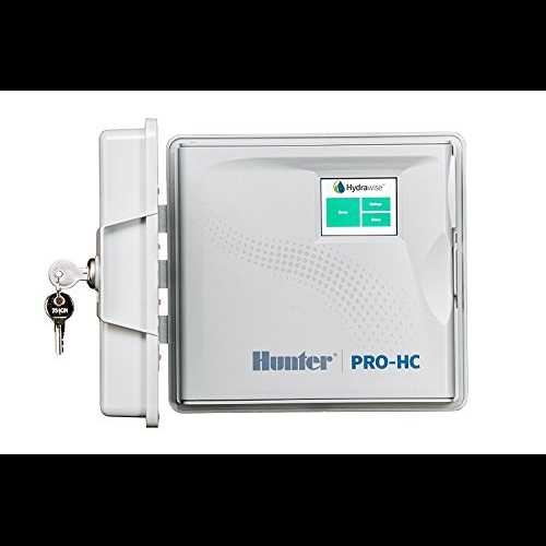 Hunter PRO-HC PHC-600 住宅用屋外プロフェッショナルグレード Wi-Fi コントローラー Hydrawise Web ベ..