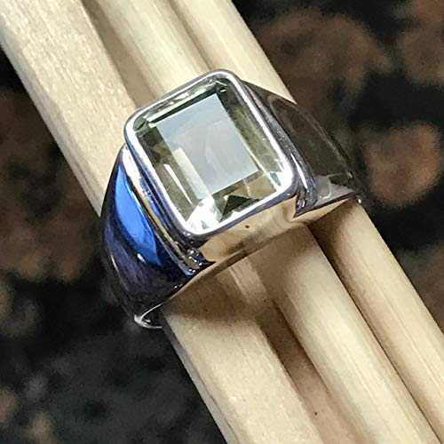 ナチュラル グリーン アメジスト 925 ソリッド スターリング シルバー ユニセックス リング サイズ 8 Natural Rocks by Kala Natural Green Amethyst 925 Solid Sterling Silver Unisex Ring Size 8 ナチュラル グリーン アメジスト 925 ソリッド スターリング シルバー ユニセックス リング サイズ 8 Natural Rocks by Kala Natural Green Amethyst 925 Solid Sterling Silver Unisex Ring Size 8