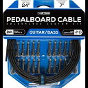BOSS ソルダーレス ペダルボード ケーブル キット、24 フィート (BCK-24) BOSS Solderless Pedalboard Cable Ki...