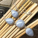 ナチュラル ブルー レース アゲート 925 スターリング シルバー ネックレス 長さ 17 1/2 インチ Natural Rocks by Kala Natural Blue Lace Agate 925 Sterling Silver Necklace 17 1/2" Long