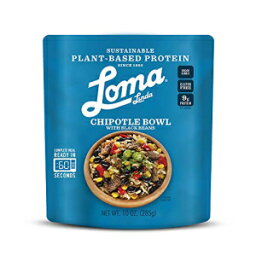 Loma Linda Blue - Plant-Based Complete Meal Solution - Heat & Eat Chipotle Bowl (10 oz.) (Pack of 3) - Non-GMO, Gluten Free