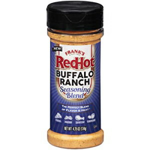 Buffalo RanchAtÑbhzbguhBuffalo RanchA4.75IX Buffalo Ranch, Frank's RedHot Buffalo Ranch Seasoning Blend, 4.75 oz