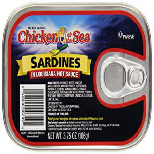 Chicken of the Sea Sardines in Hot Sauce, 3.75 oz
