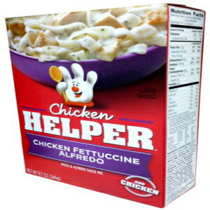 Betty Crocker CHICKEN FETTUCCINE ALFREDO Chicken Helper 8.7oz (4 Pack)