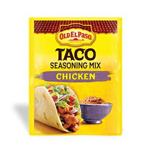 オールドエルパソチキンタコスシーズニングミックス、0.85オンス。（32パック） Old El Paso Chicken Taco Seasoning Mix, 0.85 oz. (Pack of 32)