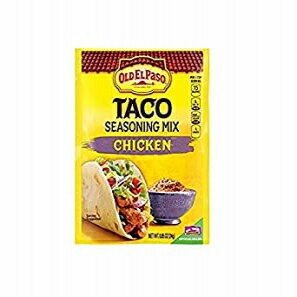 オールドエルパソチキンタコスシーズニングミックス（4パック）0.85オンスパケット Old El Paso Chicken Taco Seasoning Mix (Pack of 4) .85 oz Packets