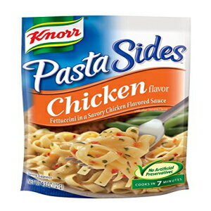 Knorr Pasta Sides: Chicken Fettuccini (Pack of 2) 4.3 oz Bags Knorr Pasta Sides: Chicken Fettuccini (Pack of 2) 4.3 oz Bags 1