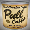 プルカフェウッドローストコーヒーメッドダーク2ポンド Pull Caffe Wood Roasted Coffee Med Dark 2 lbs