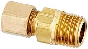 Anderson metals corp 710068-0404 1/4 インチ圧縮 x 1/4 インチおねじコネクタ anderson metals corp 710068-0404 1/4 -Inch Compression x 1/4 -Inch Male Pipe Thread Connector Anderson metals corp 710068-0404 1/4 インチ圧縮 x 1/4 インチおねじコネクタ anderson metals corp 710068-0404 1/4 -Inch Compression x 1/4 -Inch Male Pipe Thread Connector