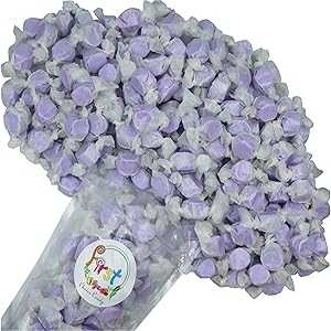 FirstChoiceCandy All Flavor Gourmet Salt Water Taffy (Purple Grape, 2 ...