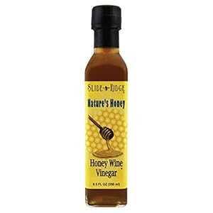 Slide Ridge Nature's Honey Wine Vinegar 8.5 fl oz - 魅力的なマリネ、グレーズ、ドレッシングを作りましょう。1パック Slide Ridge Nature's Honey Wine Vinegar 8.5 fl oz - Create enticing marinades, glazes, and dressings! 1 Pack