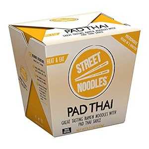 Street Noodles 6 パック ラーメン ヌードルパッド タイソース 8.11 オンス Street Noodles 6 Pack Ramen Noodle Pad Thai Sauce 8.11oz
