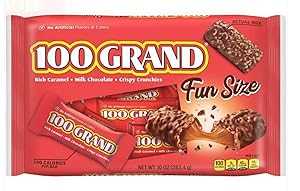 Nestle's, 100 Grand Fun Size laydown Bag, 10 Ounce