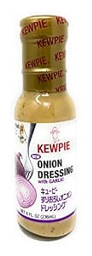 キユーピー にんにく玉ねぎドレッシング 8oz (236mL) 1パック Kewpie Japanese Onion Dressing with Garlic 8oz (236mL), 1 Pack
