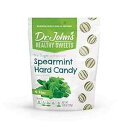 Dr. John's Healthy Sweets シュガーフリー スペアミント ハード キャンディー (3.85 オンス) Dr. John's Health...