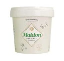 Maldon Salt, 海塩フレーク、20オンス (570 g)、6個、再密封可能な浴槽、コーシャー、ナチュラル、手作り、グルメ、ピラミッドクリスタル Maldon Salt Company Maldon Salt, Sea Salt Flakes, 20 oz (570 g), 6 Count, Resealable Tub, Koshe