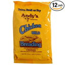 AfB̃}Ch`Lp~bNXA10IX{bNXi12pbNj Andy's Mild Chicken Breading Mix, 10-Ounce Boxes (Pack of 12)