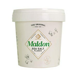 マルドンソルト、シーソルトフレーク、20オンス（570 g）、6カウント、再封可能なタブ、コッシャー、ナチュラル、手作り、グルメ、ピラミッドクリスタル Maldon Salt Company Maldon Salt, Sea Salt Flakes, 20 oz (570 g), 6 Count, Resealable Tub