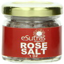 Esutras Organics ディライトソルト、ローズ、1オンス Esutras Organics Delight Salt, Rose, 1 Ounce