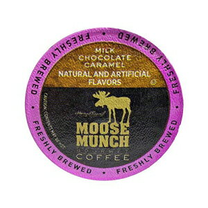 Moose Munch Coffee by Harry & David, Milk Chocolate Caramel, 100 Singl...