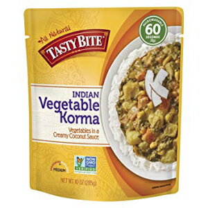 Tasty Bite Indian Entré、ベジタブルコルマ、10オンス Tasty Bite Indian Entrée, Vegetable Korma, 10 Ounce